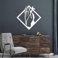 Praying Hands Wall Art Metal, Metal Crosses Wall Decor, Prayer Hands Wall Decor, Wall Crosses for Home Decor, Serenity Prayer Wall Art, Wall Decor Living Room, Wall Decor for Bedroom (28"x28"/70x70 cm, White)
