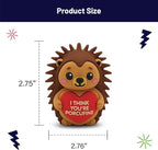 Sweethearts Figurine – Miniature Home Accent, Small Tabletop Ornament for Shelf, Desk, or Living Room Décor – Porcupine