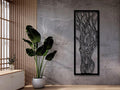 Vailla Wood Wall Art Decor Wall Hanging Sculpture Modern Home Decoration Hangings Large Wooden Wall Arr 3D Textured Sculptures for Living Room Bedroom Office Dinnig Room