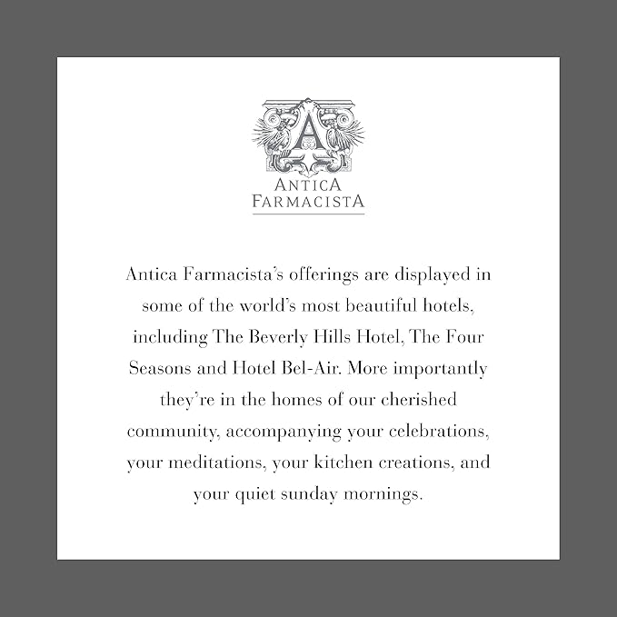 Antica Farmacista Home Ambiance Diffuser - Long-Lasting Reed Scent Diffuser - Luxury Room Freshener Gift - Lavender & Lime Blossom, 8.45 fl oz