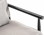 KEIKI Mid Century Modern Accent Chair with Storage, Functional Armchair with Hidden Storage Compartment, Includes Lumbar Pillow