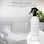 FIELD FLEUR Blue Seaside Linen & Room Spray 15.5 oz - Aromatic & Refreshing Bedding & Fabric Mist - Air Freshener for Clothes & Sofas - Notes of Citrus, Oceanic Breeze & Sugary Coconut -Made in USA