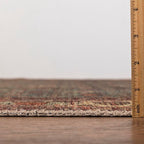 Keen Home Design 10x14 Rug - Machine Washable Area Rug with Non-Slip Backing, Ideal for Living Room, Dining Room, Bedroom - Vintage, Easy Clean, Durable, Low Pile Rug - (9'7" x 14')