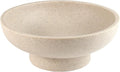 Modern Decorative Fruit Bowl for Keys Entryway Table, Holder Kitchen Countertop Minimalist Home Decor Accents Aesthetic With Pedestal,Artificial Stone Beige