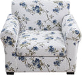 KRFOONN 2 Piece Couch Chair Cover Printed Sofa Covers Couch Covers Stretch Armchair Sofa Couch Slipcovers Furniture Protector with Elastic Bottom for Living Room (Armchair, 51)