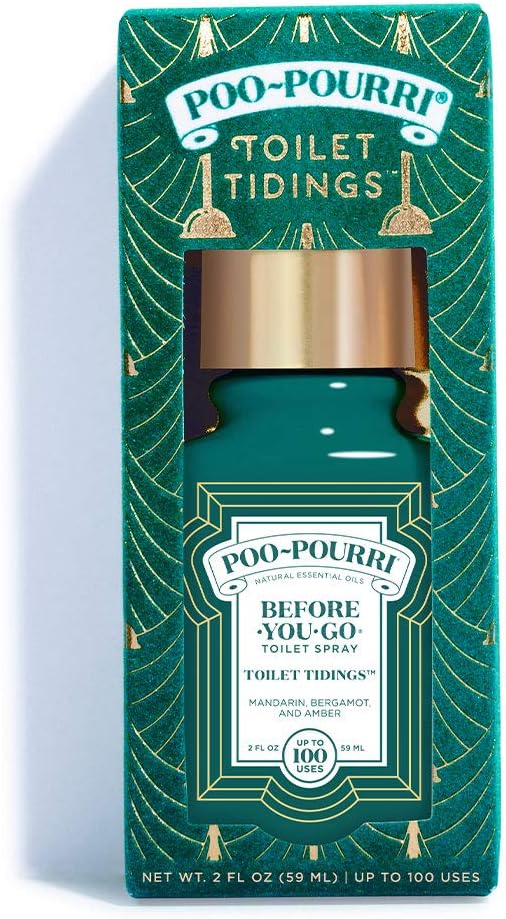 Poo-Pourri Before-You-go Toilet Spray, Toilet Tidings, 2 Fl Oz