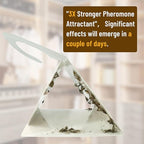 Clothing Moth Trap with Pheromone Attractant 8 Pack, Easy to use Clothes Moth Treatment, Odorless/Non-Toxic Strong Sticky Strips for Closet and Carpet
