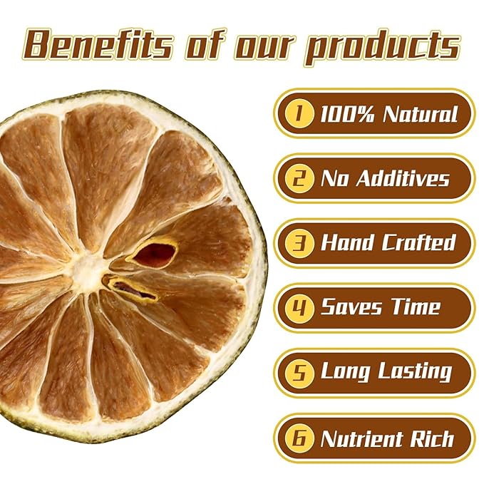 iGAOZM Dried Lime Slices,7.05oz/200g,Dehydrated Dry Lime For Cocktails,No Additives,No Sugar Added,Dried Fruit Citrus slices Fot Crafts Cake Decoration,Drink,Tea,Desserts,Garlands,Baking