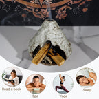 Palo Santo Burner- Zongzi Modeling Incense Holder with Ash Catcher-Perfect for Sage, Sticks, and Copal-Aromatherapy Meditation Gift for Women-Perfect for Yoga, Meditation, and Anxiety Relief