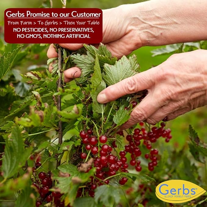 Gerbs Dried Zante Currants 4 lbs. | Unsulfured, No Artificial Additives, Resealable Bag | Naturally Bold & Tart Flavor | Top 14 Allergen-Free