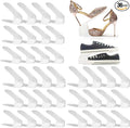 Shoe Slots Organizer 36 Pack, Space Saver, Stakers for a Pair, Adjustable Double Layer Stack Rack, Spacing-saving Storage Holder for Closet Organization