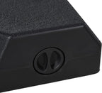 Outsunny 4-Piece Outdoor Patio Offset Umbrella Base Stand Weight Holder w/Cross Base for Powerful Support, 158lbs Sand or 132lbs Water Filled, Black