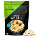 NUT CRAVINGS - Dried Apple Rings Slices, No Sugar Added - Chewy Soft Texture (32oz, 2 LB) Tu Bishvat Favorite - Sweet Healthy Snack, Vegan, Kosher, Resealable Bag
