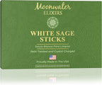 Native American Organic White Sage Smudge Sticks - Salvia Blanca para Limpiar - Sacred New Age Rituals for Energy Clearing, Meditation, Negative Energy Removal, Purification, Spiritual Healing. (3)