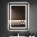 36x24 LED Bathroom Mirror with Lights – Anti-Fog, Dimmable, Backlit & Front Lit Lighted Vanity Mirror for Wall – Smart Bathroom Mirror with Memory Function, Shatterproof Tempered Glass