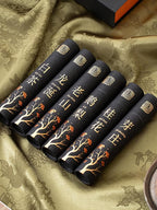 Scented Stick Incense Set–2 Boxes (45 Sticks Each 10g/Box)–Fragrant Pear&Osmanthus Incense and Ambergris Aroma Natural Aromatherapy Fragrance for Home Yoga Meditation