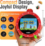MOMILLA Kids Alarm Clock for Bedrooms, Colorful Display 7-Day Programmable 4 Alarms, Visual Timer with White Noise, Digital Clock Loud for Heavy Sleepers, Christmas Birthday Gifts for Girls Boys