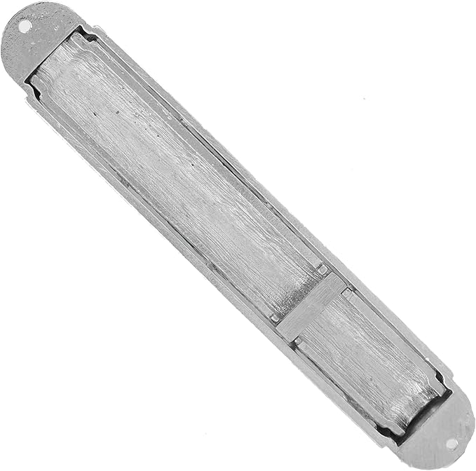 Matashi Hand Painted Enamel 7 inch Mezuzah Embellished w/Hebrew Shin and Crystals Home Door Wall Decor Home Décor Jewish Holiday Housewarming Present House Blessing Gift