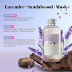 Organic Lavender Essential Oil for Diffuser,Humidifier,Aromatherapy,Candle and Soap Making, Inspired by Ritz-Carlton, 8.5 oz Fragrance Oil for Reed Diffuser Refill