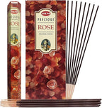 Precious Rose Incense Sticks and Incense Stick Holder Bundle Insence Insense Hem Incense Sticks