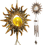 Sun Wind Chimes, Outdoor Solar Wind Chimes, Mothers Gifts, Gifts for Mom, Women, Grandma, Garden Courtyard Lawn Decoration, Thanksgiving Gift, Mother's Day Wind Chime Gift