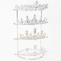 Crown Display Stand, Tiara Display, Headband Display Stand, Hair Accessories Organizer, Crown Storage Organizer Jewelry Holder for Women Girls