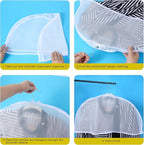 24PCS Garment Covers For Hanging Clothes, Shoulder Covers For Hanging Clothes, Dust Covers For Hanging Clothes, Suit Covers For Closet, Plastic Covers For Clothes, With 2" Gusset, 24''W X 12"H X 2''D