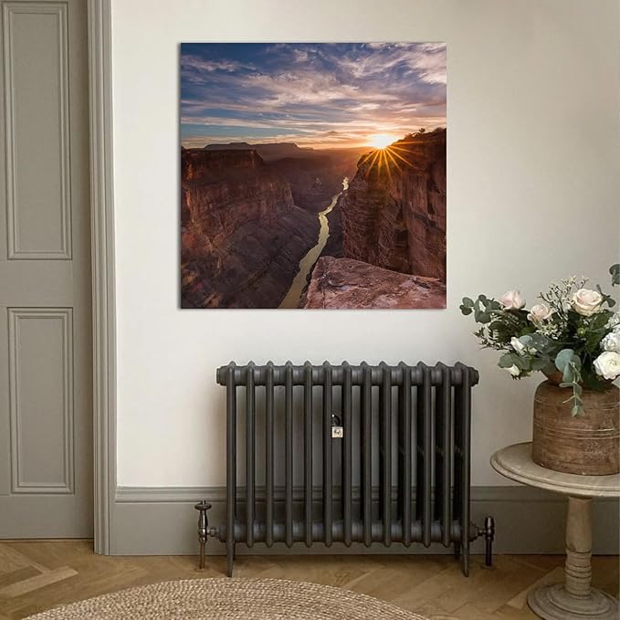YXIMOX Custom Art Print on Premium Canvas, Personalized with Your Image or Design, Large Wall Decor for Living Room, Office, Bedroom, Custom Canvas Artwork(Unframe) (Unframe, 40"x40")