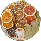 Spring Simmer Pot Potpourri Dried Lemon Slices, Grapefruit, Lime, Orange, Peppercorn, Salt & Bay Leaf, Stovetop Simmering Potpourri Kits for Hostess/Office/Housewarmings/Open Houses Gifts