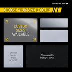 24"x48" - Magnetic Board - Memo & Vision Board for Home, Office, and Classroom - Magnet Board for Kids - Pre-drilled Mounting Screws Included