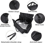 seyfocnia Convertible Travel Garment Bag,Carry on Garment Duffel Bag for Men Women - 2 in 1 Hanging Suitcase Suit Business Travel Bag