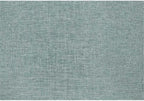 Convenience Concepts Designs4Comfort Round Shoe Ottoman, Green Faux Linen