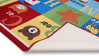 Furnish my Place 745 ABC with Animal ABC Area Rug for Kids | Educational Alphabet | Animals Children Rug | Contemporary Design | Multicolor (3'3"x5')