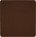 House, Home and More Skid-Resistant Carpet Indoor Area Rug Floor Mat - Chocolate Brown - 5 Ft X 5 Ft - Non Slip Rubber Backing, Stain Resistant, Dog Friendly, Living Room Bedroom Kitchen Entryway