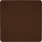 House, Home and More Skid-Resistant Carpet Indoor Area Rug Floor Mat - Chocolate Brown - 5 Ft X 5 Ft - Non Slip Rubber Backing, Stain Resistant, Dog Friendly, Living Room Bedroom Kitchen Entryway