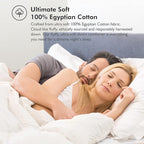 Luxurious Goose Down Feather Fiber Comforter Oversize California King Size Duvet Insert, Pinch Pleat Ruffled Twisted Flower, 108 x 98 inches, 100% Egyptian Cotton Cover, 80 oz. Fill Weight, Gray