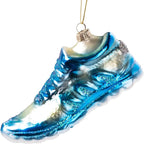 Hanging Christmas Ornaments 2025, Handcrafted Glass Blown Xmas Tree Decorations Holiday Ornaments Funny Gifts Collectible Winter Festival Decor for Home Party, Running Shoes