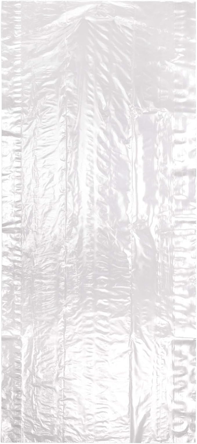 HANGERWORLD 20 Clear 45inch Dry Cleaning Laundry Polythylene Garment Cover Protector Bags 80 Gauge