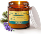 Sage and Cedar Candle for Cleansing,12.35oz Scented Candles with 8% Essential Oils,70 Hour Burn Time Soy Wax Candles for Home Decor,Reading,Jar Candle Gifts for Men and Women