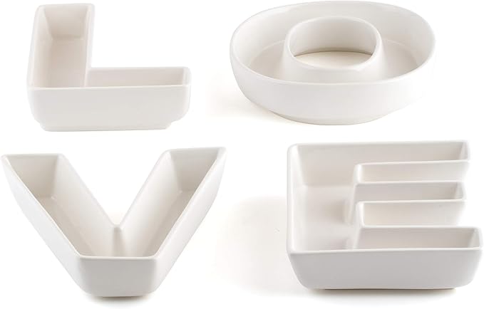 Weddingstar "LOVE" Plates Set