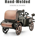Classic Car Gifts for Men, Unique Cool Birthday Gift Ideas, Vintage Car Decor for Room, Home, Office, Man Cave, Garage, Antique Scrap Metal Model Car Ornaments (M-1)