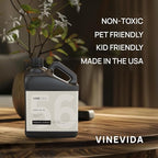 VINEVIDA [128 Fl Oz] Ocean Rain Fragrance Oil for Cold Air Diffusers, Essential Oils for Diffuser Oil Refill & Air Freshener Room Spray