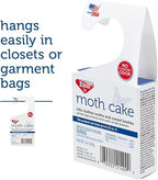 Enoz Moth Cakes – 8 Pack – Easily Hangs in Closets & Garment Bags – Kills Clothes Moths, Carpet Beetles, Eggs & Larvae – Treats 6.25 Cubic Feet