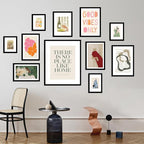 13x19 Picture Frame 3 Pack - Black Poster Frame Display Pictures 11x17 with Mat or 13 x 19 Without Mat for Wall Hanging Horizontal and Vertical