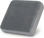 hyha Velvet Couch Cushion Covers, Soft Sofa Seat Covers for sectional Cushion Couch Washable, Magic Sofa Slipcover with Elastic Bottom, Non-Slip Furniture Protector for Pets, Kid(Small, Grey)