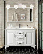 New Bathroom Vanity Light Fixtures 4 Lights Brushed Nickel Glass Shade Modern Wall Bar Sconce Over Mirror（(Exclude G9 Bulb)