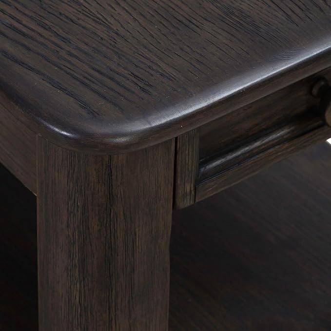Liberty Furniture Wallace Chair Side Table for Living Room - Aged Oak