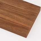Heimlove 12 Inch Deep Floating Shelves, 16 x 12 inches Long Wall Shelf, Large Extra Display Shelf & Storage Shelf, Rustic Wood Wall Shelves for Fireplace Mantel, Walnut - 2Pack
