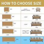 HAOMAIJIA Waterproof Couch Cover for Dogs Washable,Faux Fur Pet Couch Covers for Sofa,Soft Dog Bed Cover Non-Slip Couch Covers for 3 Cushion Couch Sofa Pet Friendly (Grey, 35" x 95" 1 Pack)