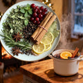 Intention Simmer Pot Blends,Potpourri Simmer Pot for Stove, Potpourri Simmering Fall Home Fragrance for Housewarming, Christmas,with Herbs, Dried Fruit (B,2PCS)